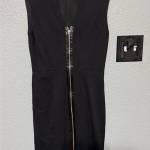 Kenneth Cole New York Women Black Cocktail Dress 6